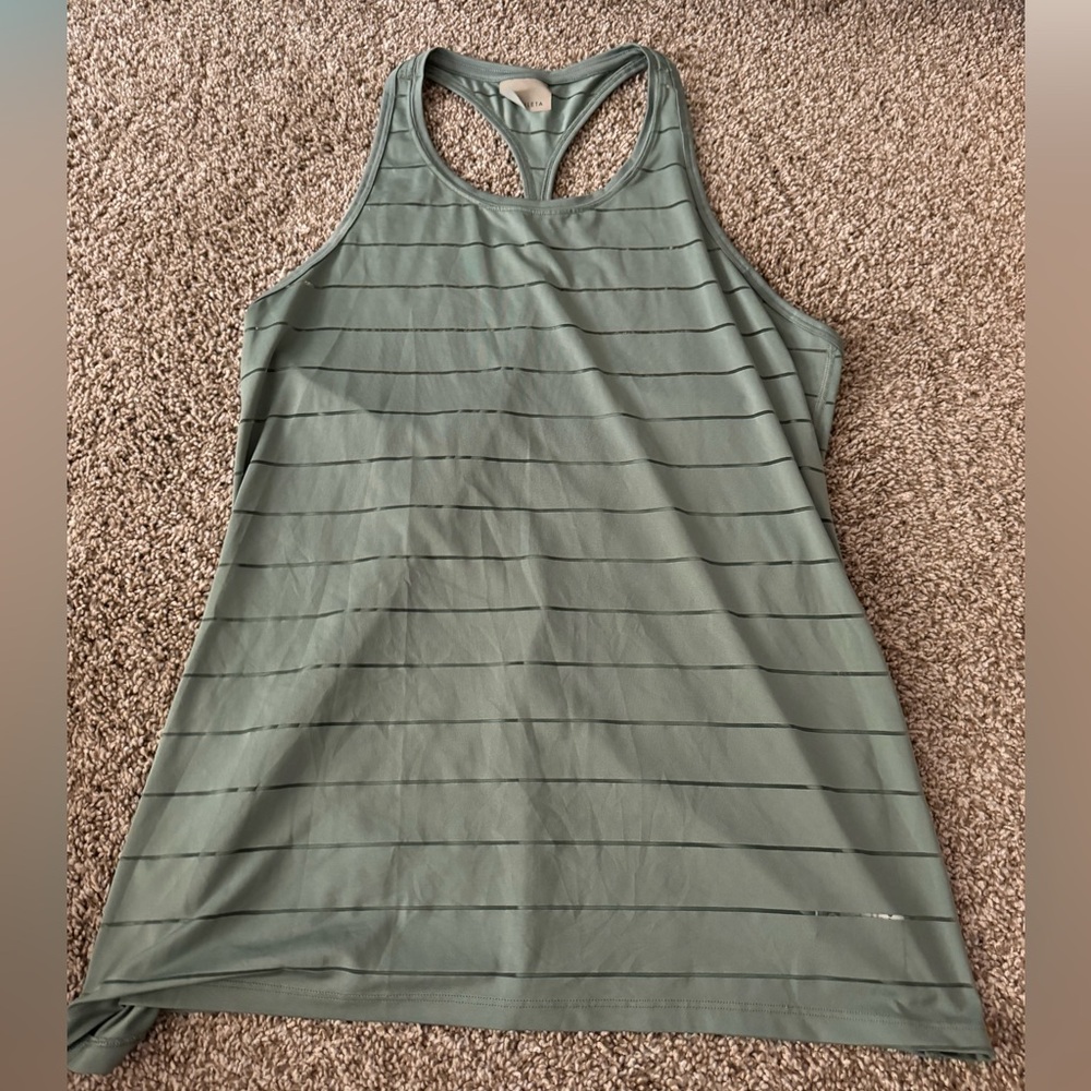 Green Athleta Tank Top